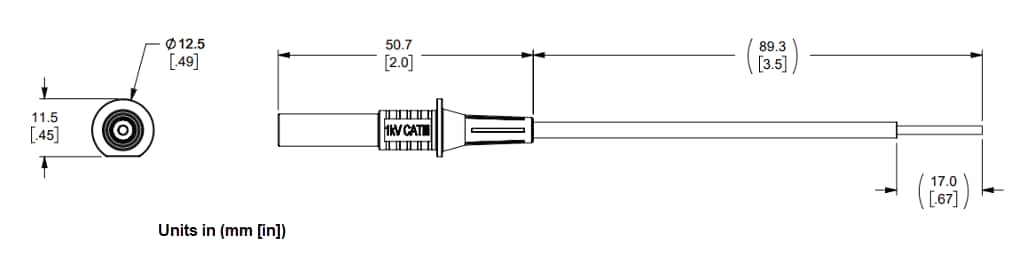 Mechanical Drawing - Cal Test Electronics CT4534 & CT4535 Adapters
